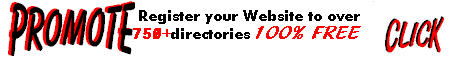 Register your Website to over 750+ directories 100% FREE